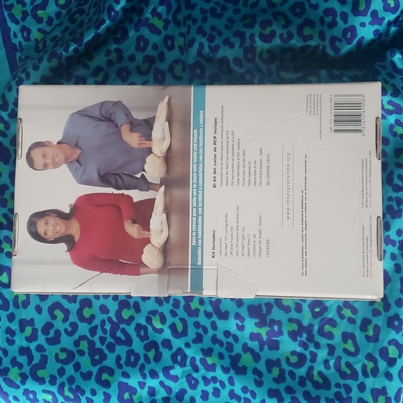 AHA American Heart Association Infant CPR Anytime Training Kit With Baby Manikin - Picture 4 of 5